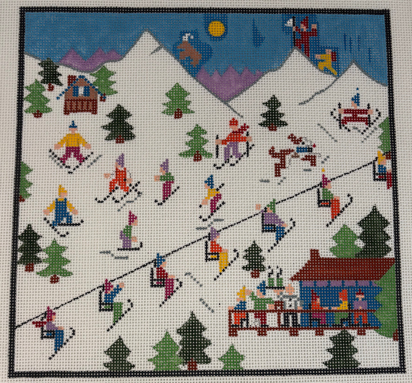 C-214 Ski Scene