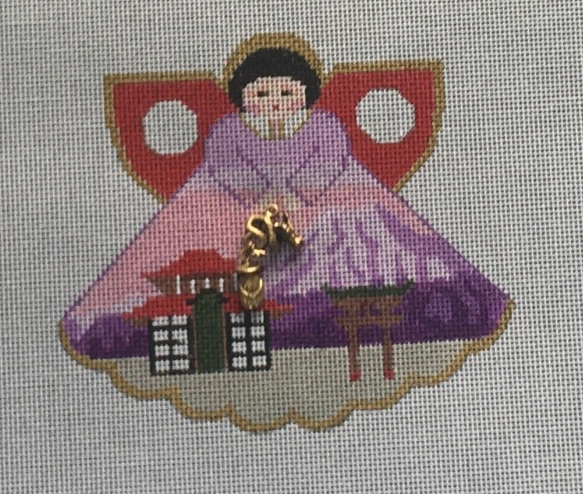 PP994AW Japan and Mount Fuji Angel