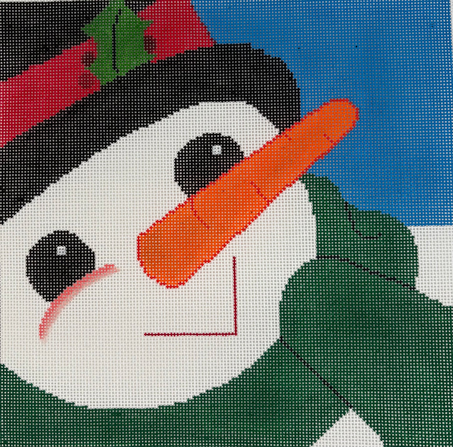 KWNG03C Snowman Close-up