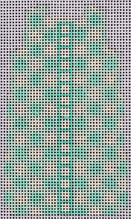TS131 Aqua Gingham Mini Shift Dress