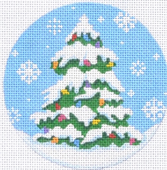 TR01 Snow Tree with Lights