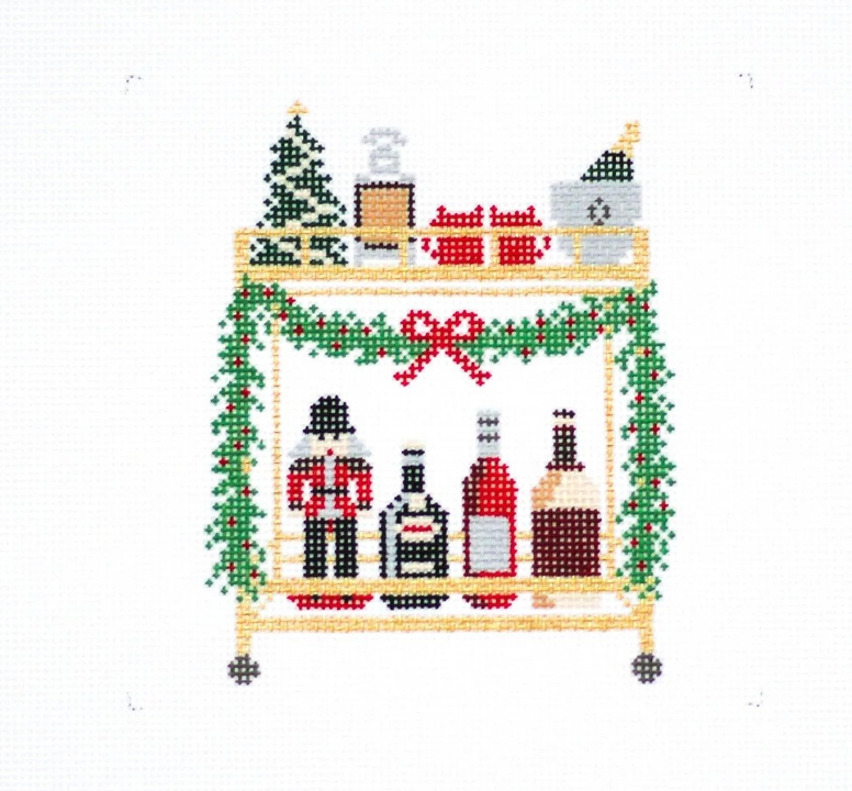 MJD-70 Christmas Bar Cart