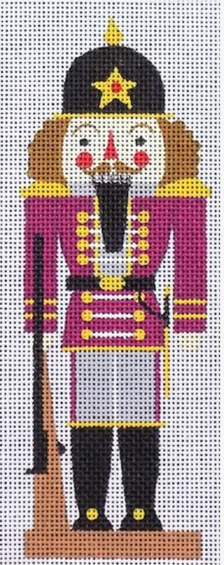 JTM-N4 Burgundy Nutcracker