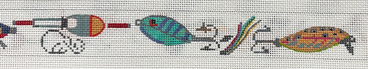 140a Fishing Collage Belt