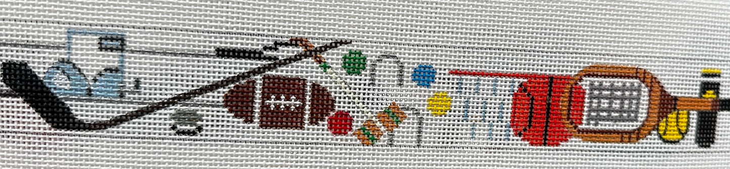 200c Sports Collage Belt