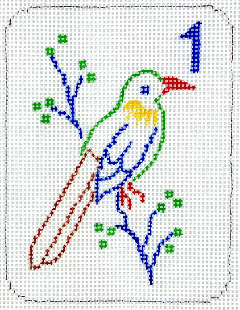 OM-369 Mini Mahjong Tile - Bird