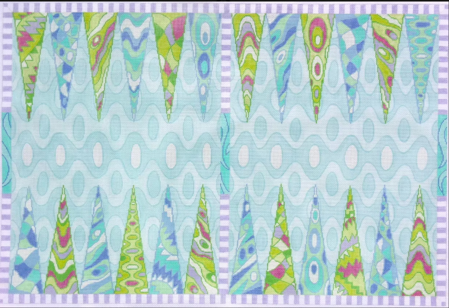 BGB-01 Pucci-Inspired Backgammon Board