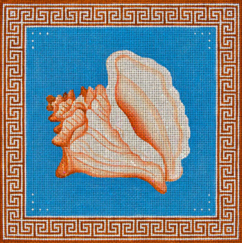 JP-S012 Conch Shell with Asian Border