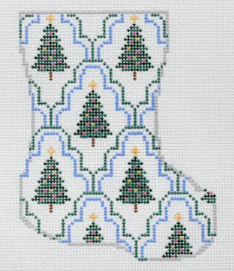 FM46 Christmas Tree Mini Stocking