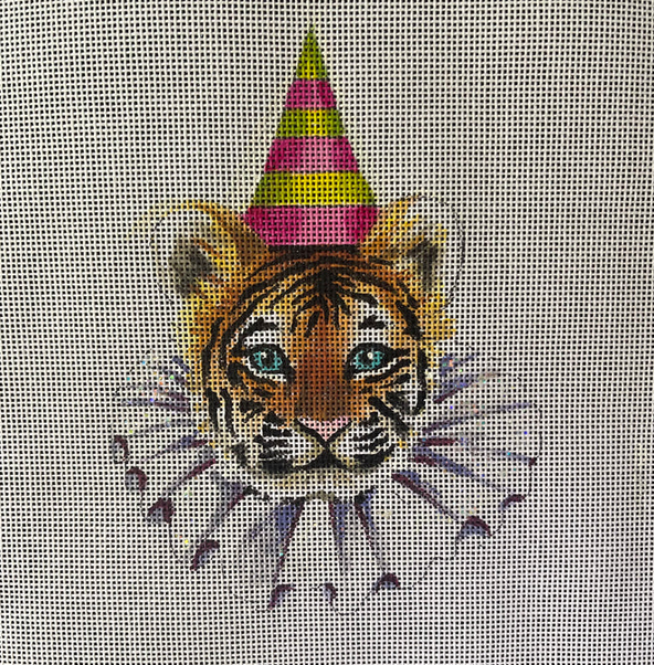 HBD003 Birthday Tiger Head