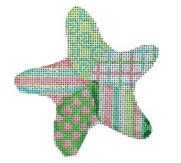 CT-1760 Patterns Patch Starfish Ornament