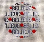 598HB Believe Round