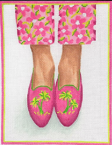 PL-475 Palm Tree Loafers