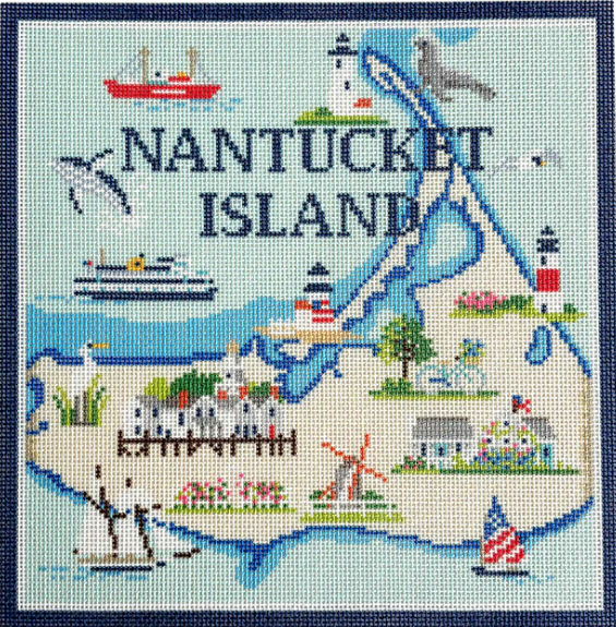 NTGkb240 Nantucket Map