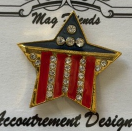 Bedazzled Patriotic Star Needleminder