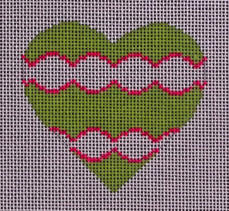 H-52 Lil Green Heart