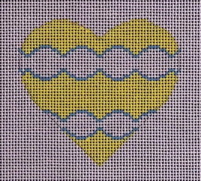 H-54 Lil Yellow Heart