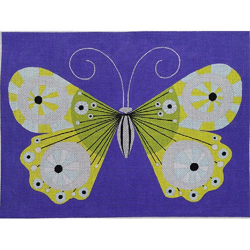 ZE867 Green and Gray Butterfly