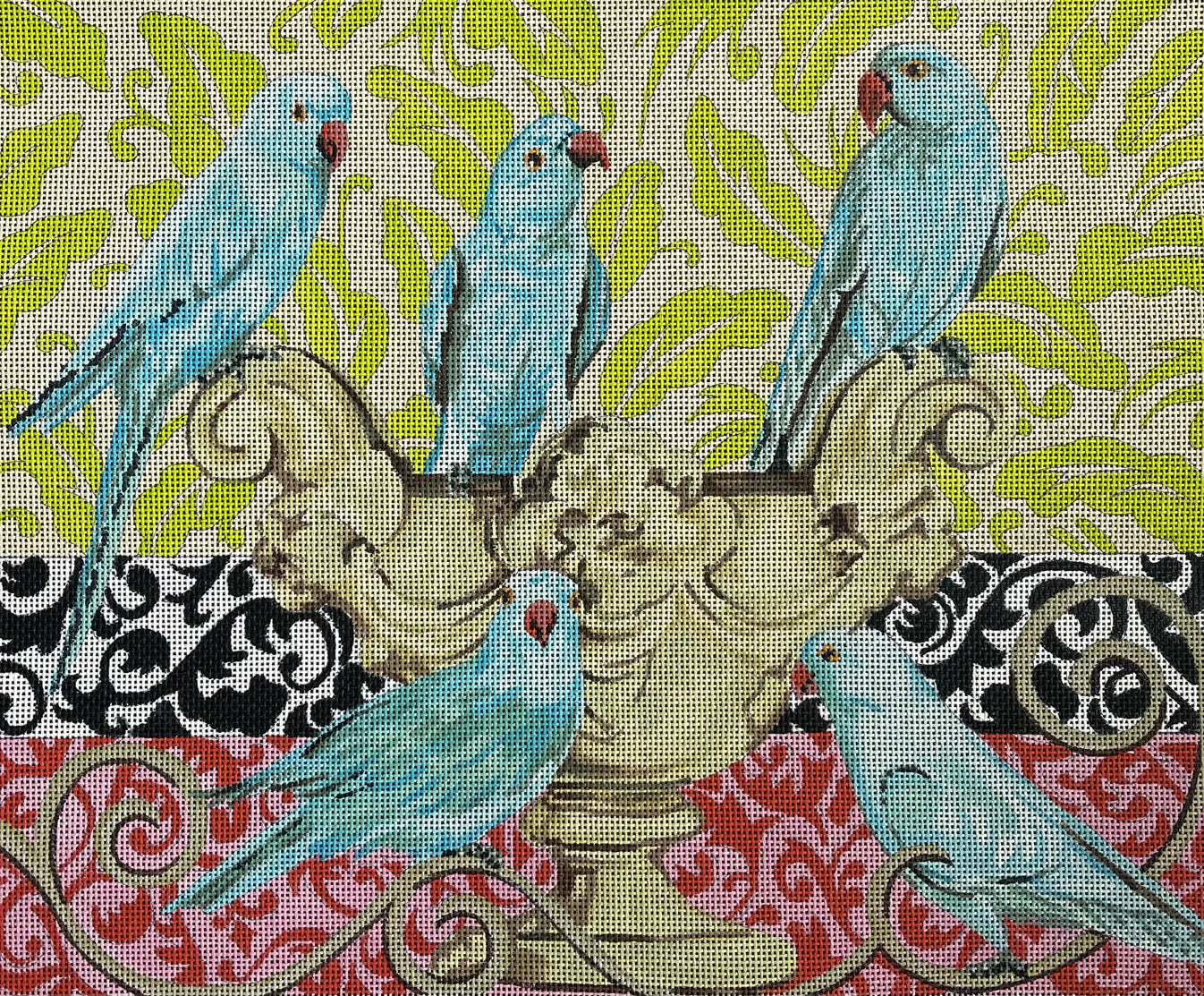 AN112 Blue Parrots