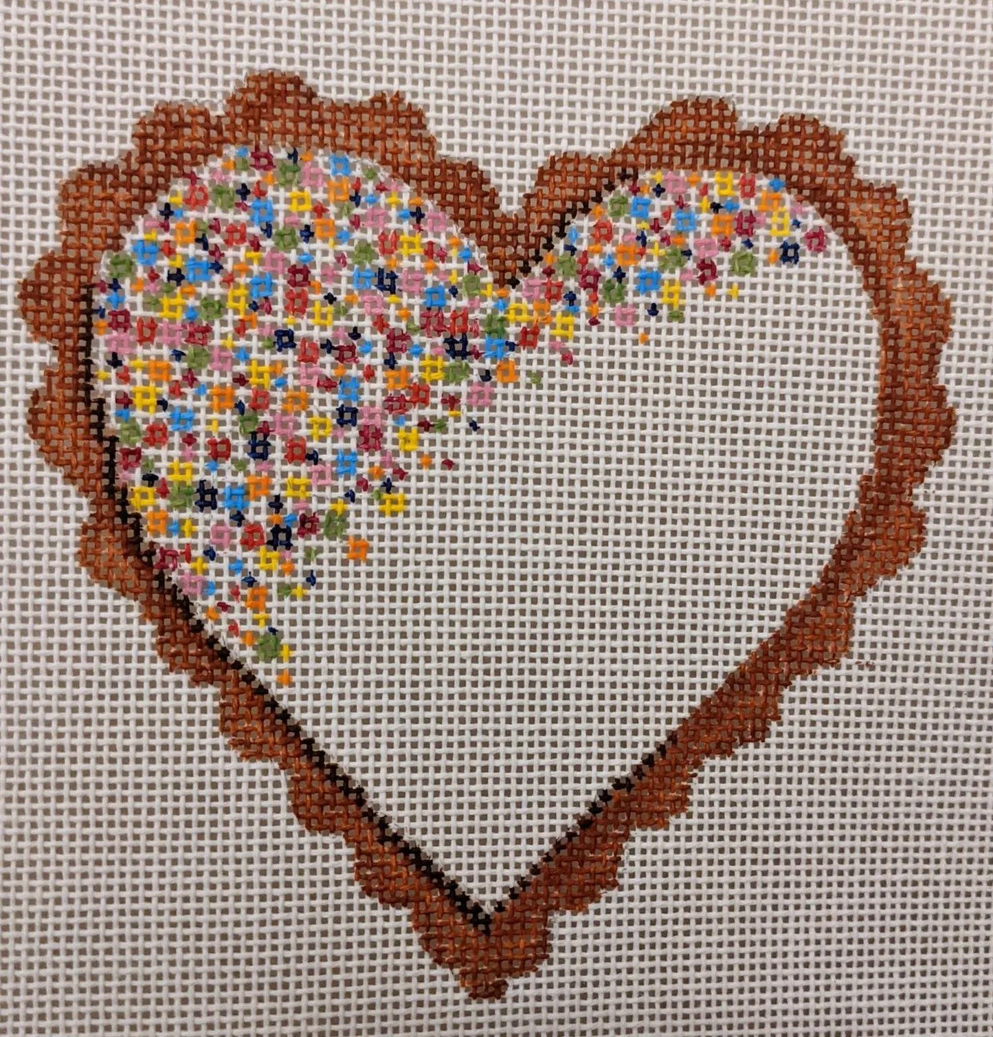 LL-C-10 Sprinkle Heart Cookie