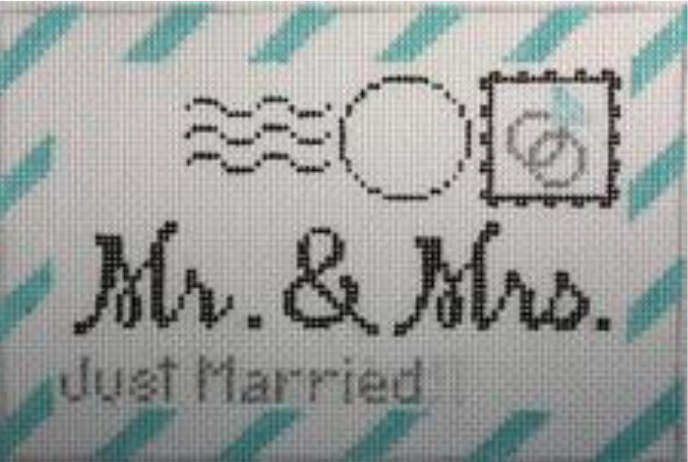 RD113 Mini Mr. and Mrs. Just Married Letter
