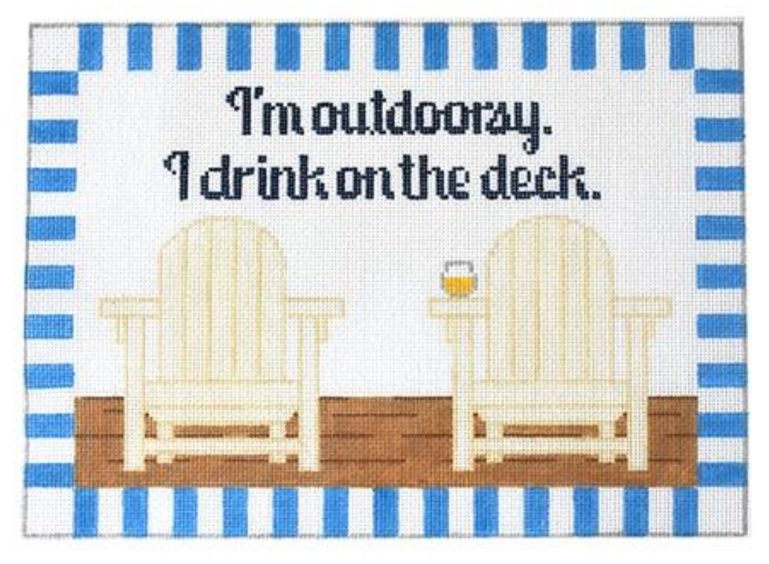 RD156 I'm Outdoorsy - I Drink on the Deck