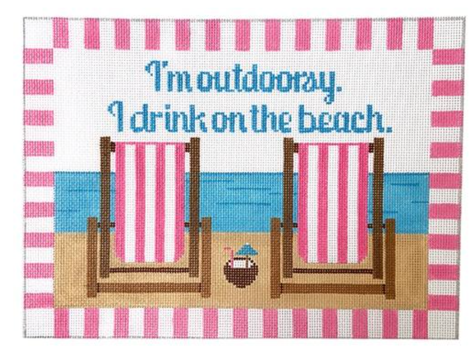 RD220 I'm Outdoorsy - I Drink at the Beach
