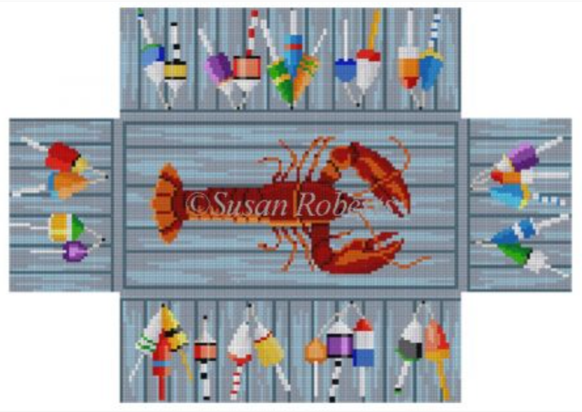 6323 Lobster and Buoys Brick Cover