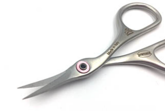 Ring Lock Curved Embroidery Scissors