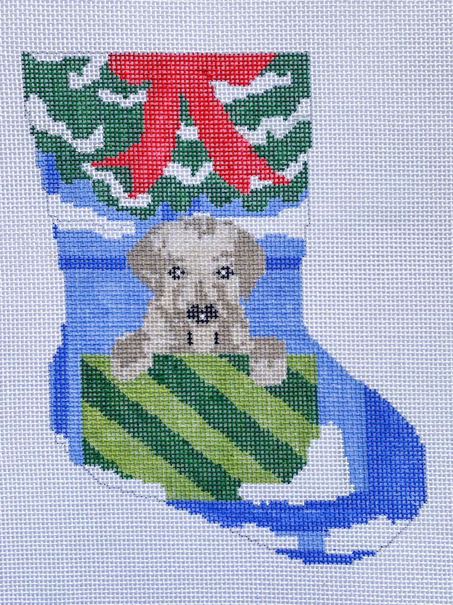 BS12 Open for Joy Dog Mini Stocking
