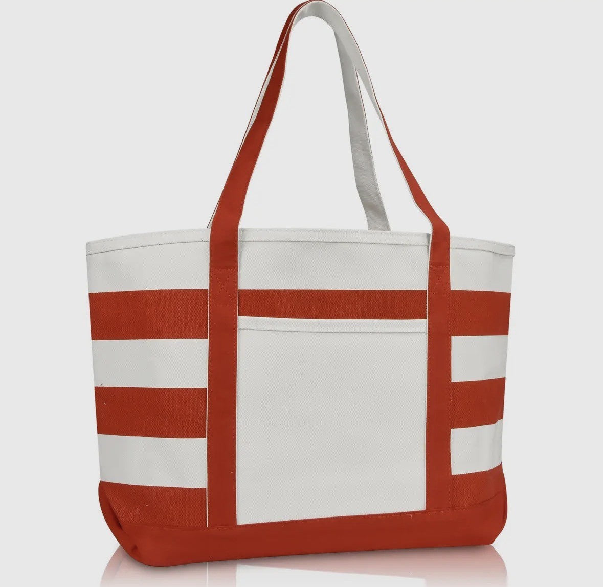 Red Stripe Tote Bag