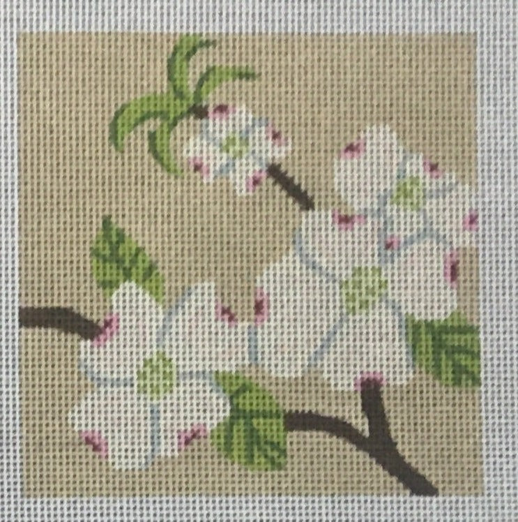 CTR103 Dogwood Flowers Coaster