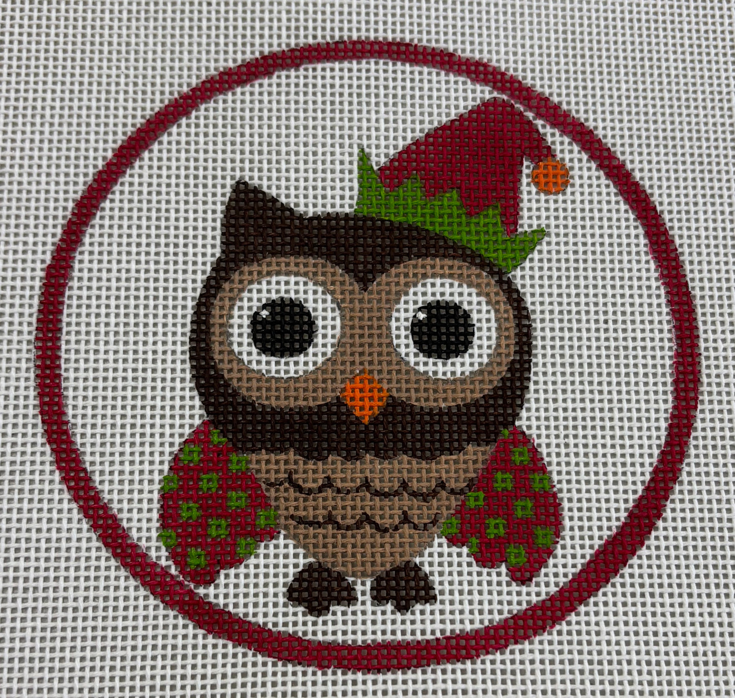 EJ-30D Boy Owl with Elf Hat