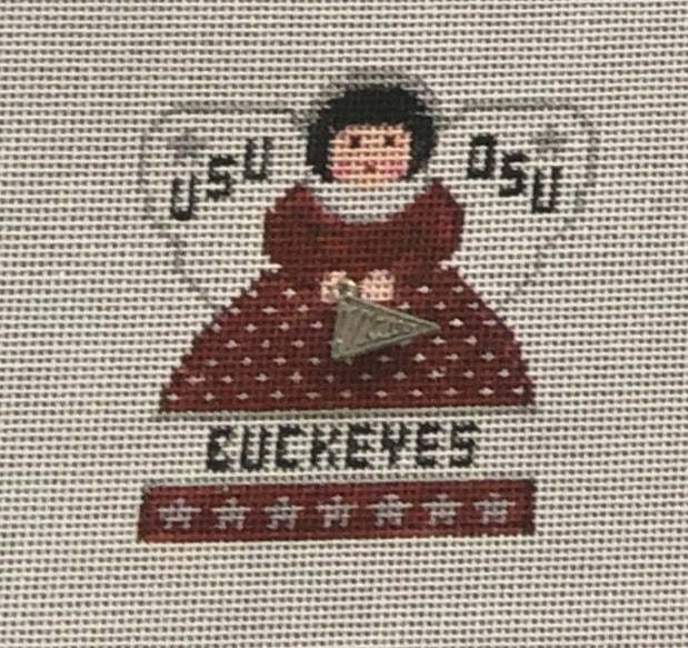 PP999U-OH01 Ohio State Buckeyes Mini Angel