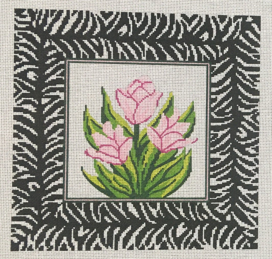 PIL241 Zebra Tulips