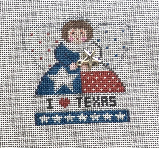 PP999BF Texas Flag Mini Angel