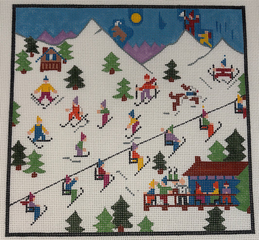 C-214 Ski Scene
