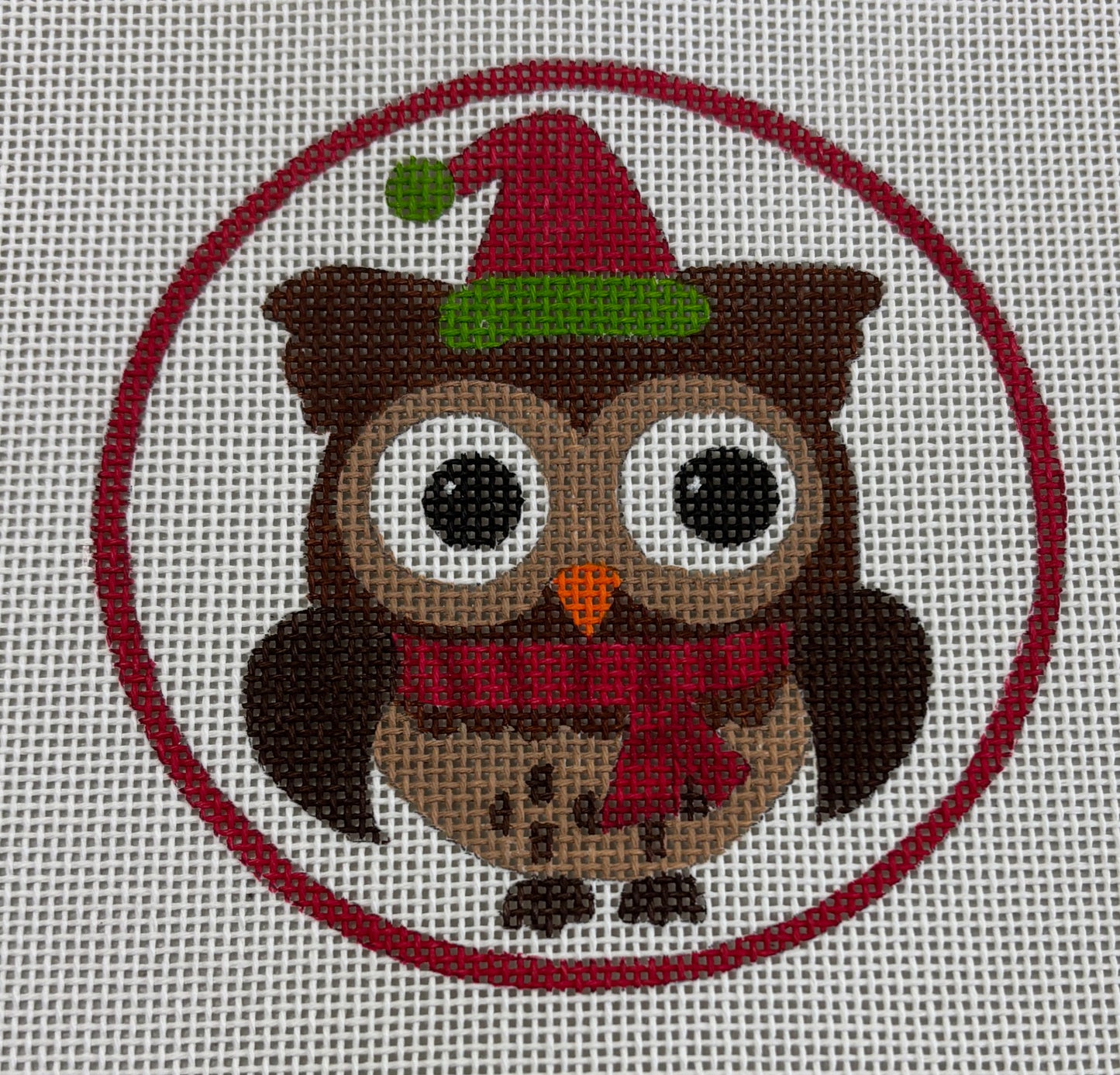 EJ-30E Girl Owl with Elf Hat