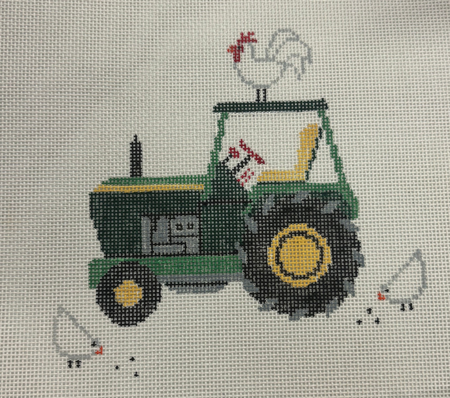 MP301 Tractor With Chickens