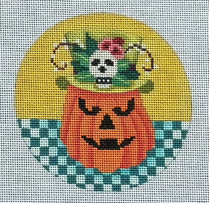 B-348B Halloween Jack with Skull