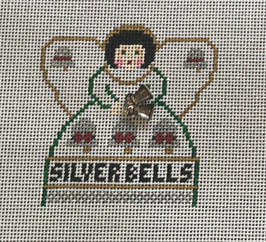 PP999AI Silver Bells Mini Angel