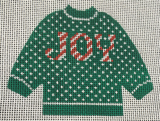 SI1-59 Candy Cane Joy Pullover Sweater