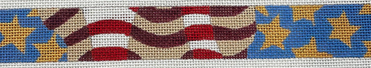 318b American Flag Waving Belt