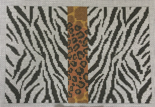 Bag305s Animal Print Clutch