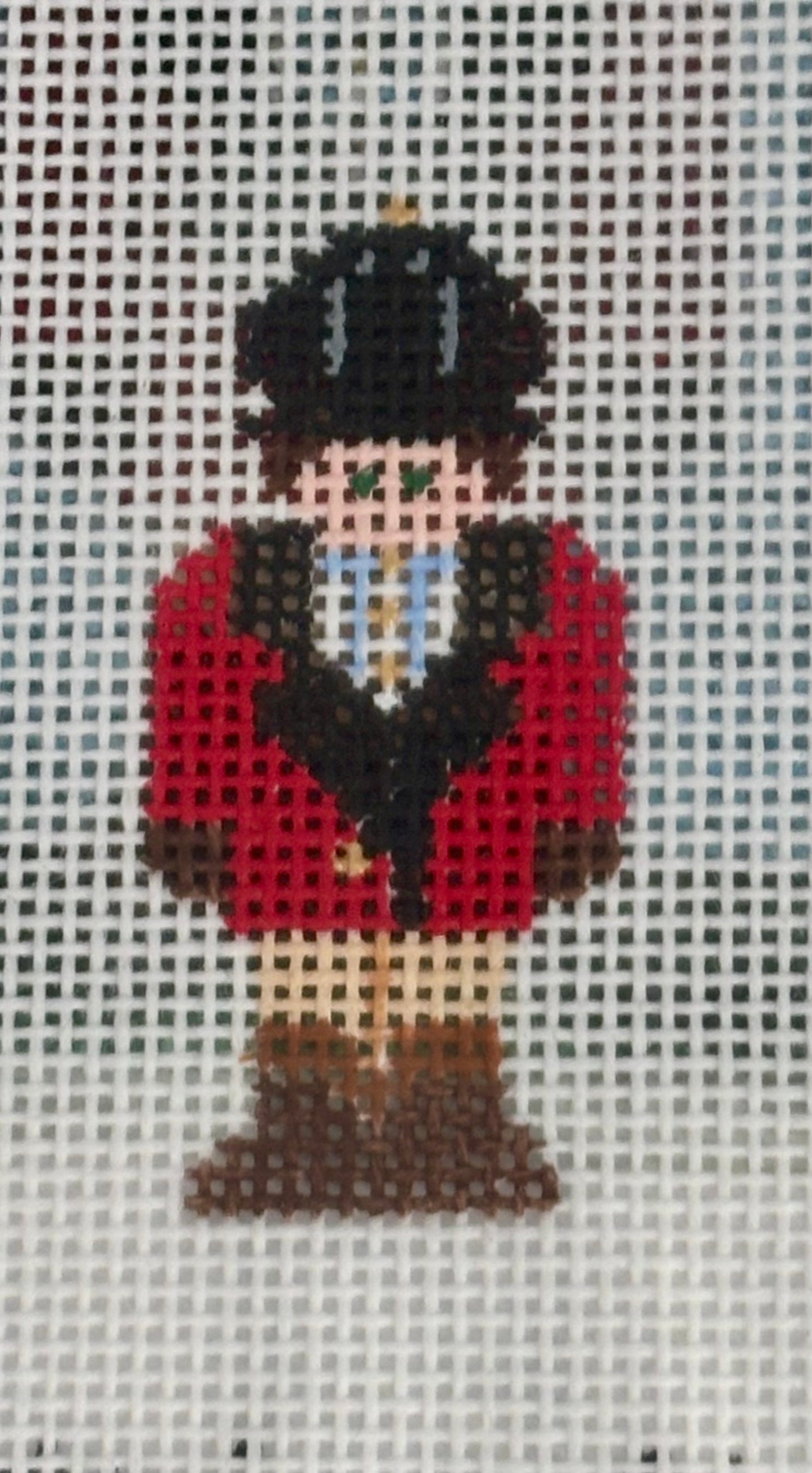 PP242BM Mini Equestrian Man in Red