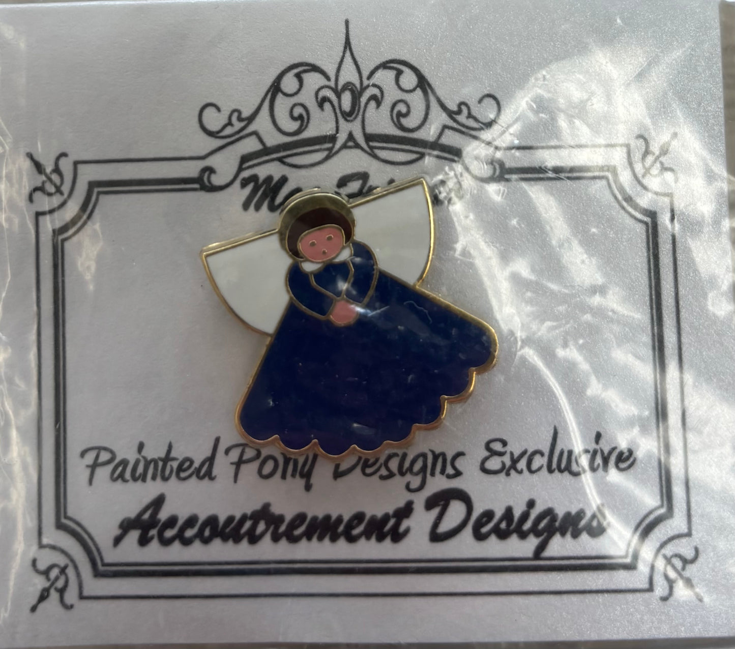 XS-NM-EN04 Angel Needle Minder Magnet - Royal Blue