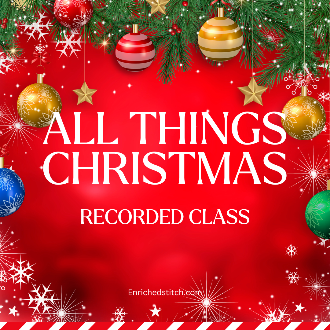 All Things Christmas Recorded Class