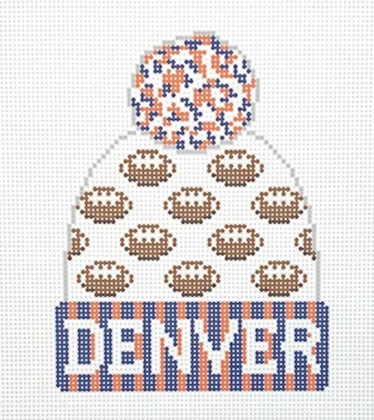 H-27 Denver Broncos Football Beanie
