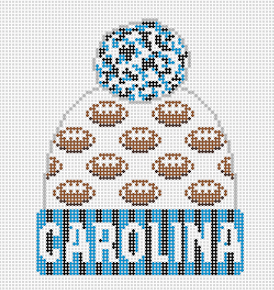 H-28 Carolina Panthers Football Beanie