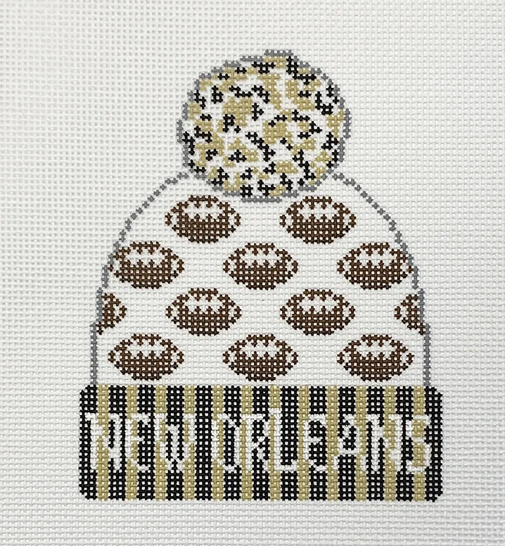H-13 New Orleans Saints Football Beanie